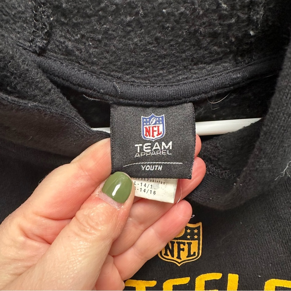 Youth Pittsburg Steelers nfl team hoodie large - Picture 2 of 6